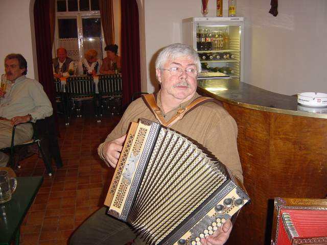 Herbert, unser Harmonikaspieler