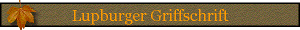 Lupburger Griffschrift